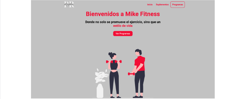 Mike Fitness's E-commerce